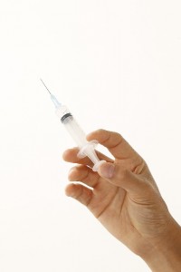 ポリオの予防接種の副作用？または水疱瘡？
